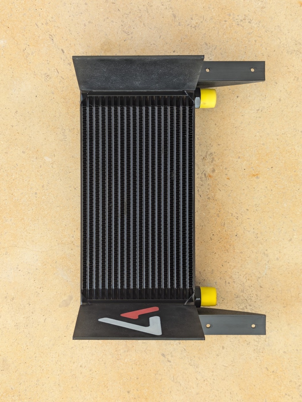 Box and 16-row cooler fit check